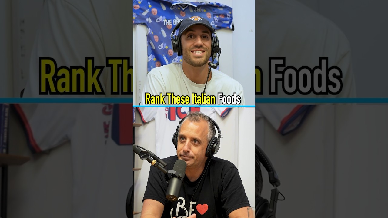 Rank These ITALIAN FOODS Without Knowing What’s Next! 