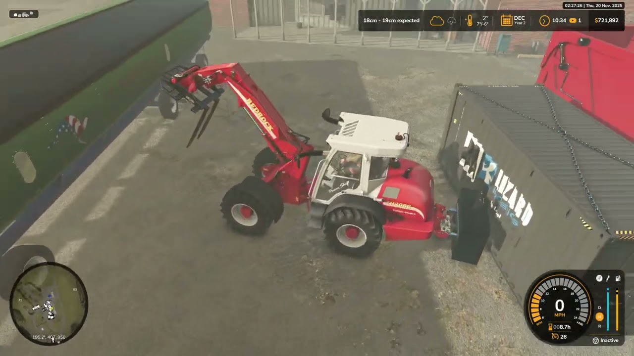 Hazelnut Farms by Nuclear Salmon&Shantyboys|FS25|*EXTREME *SFS Hard Eco S&1 Day| Ep 11