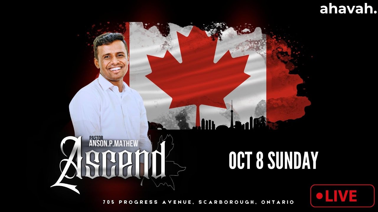 ASCEND 2023 SUNDAY SERVICE -  PR.ANSON P MATHEW  | 10.08.2023 |  @bransonpmathew