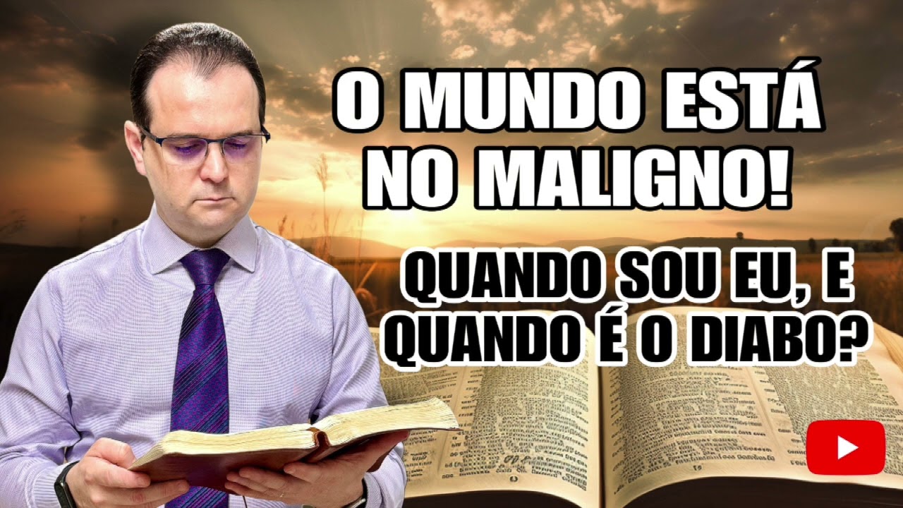 Descubra quando a causa é você, e quando a causa é o diabo! | Pr Flávio Diniz .