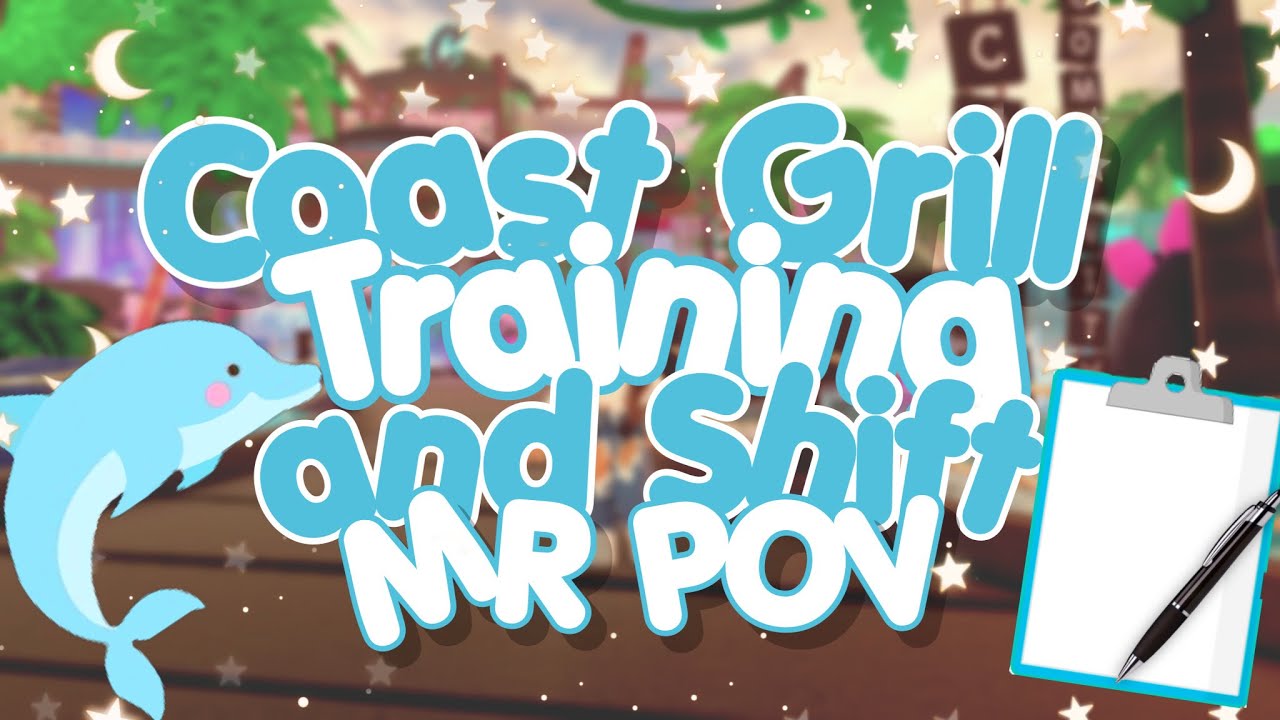 Coast Grill Training & Shift | MR POV (Roblox)