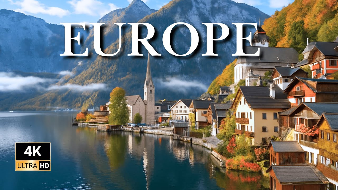 Europe - Top 50 Most Beautiful little towns & villages / 4k Travel