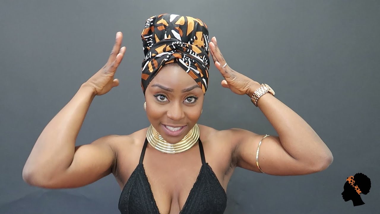 WANT TO TIE AN HEADWRAP WITH NO HAIR OR SHORT HAIR? THIS QUICK AND EASY HACK WILL CHANGE YOUR LIFE!