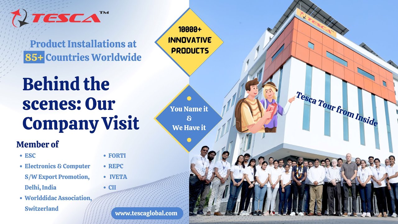 Tesca Tour from Inside | Tesca Technologies Pvt. Ltd. | Manufacturer, Exporter & Solution Provider