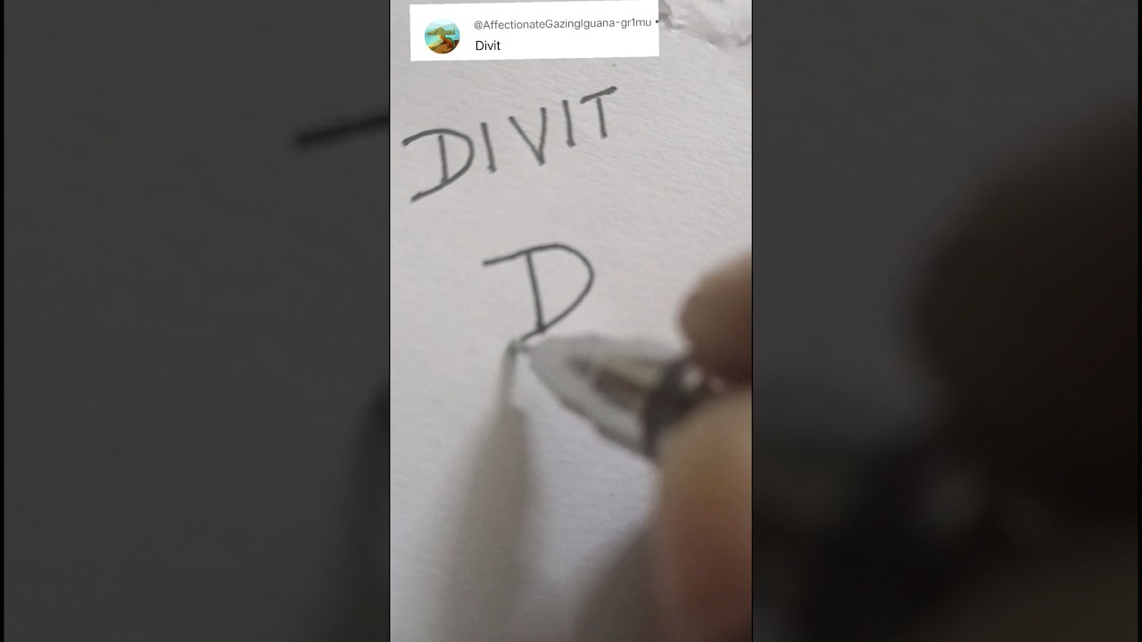 DIVIT name art logo design 227 #shorts #nameart #logo #logodesign #name #logoart #youtubeshorts