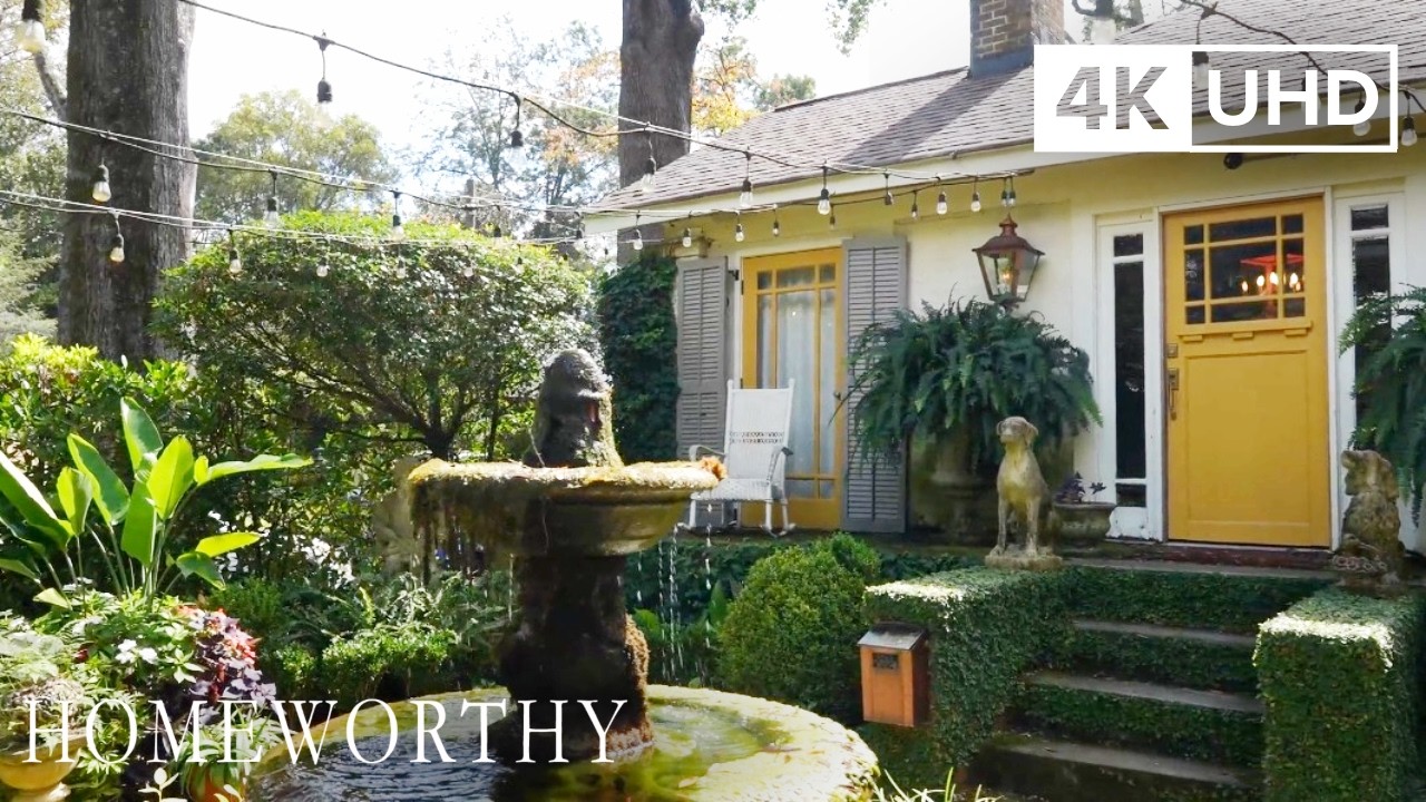 HOUSE TOUR | Inside a Midtown Atlanta Bungalow Restored Over 20 Years | 4K