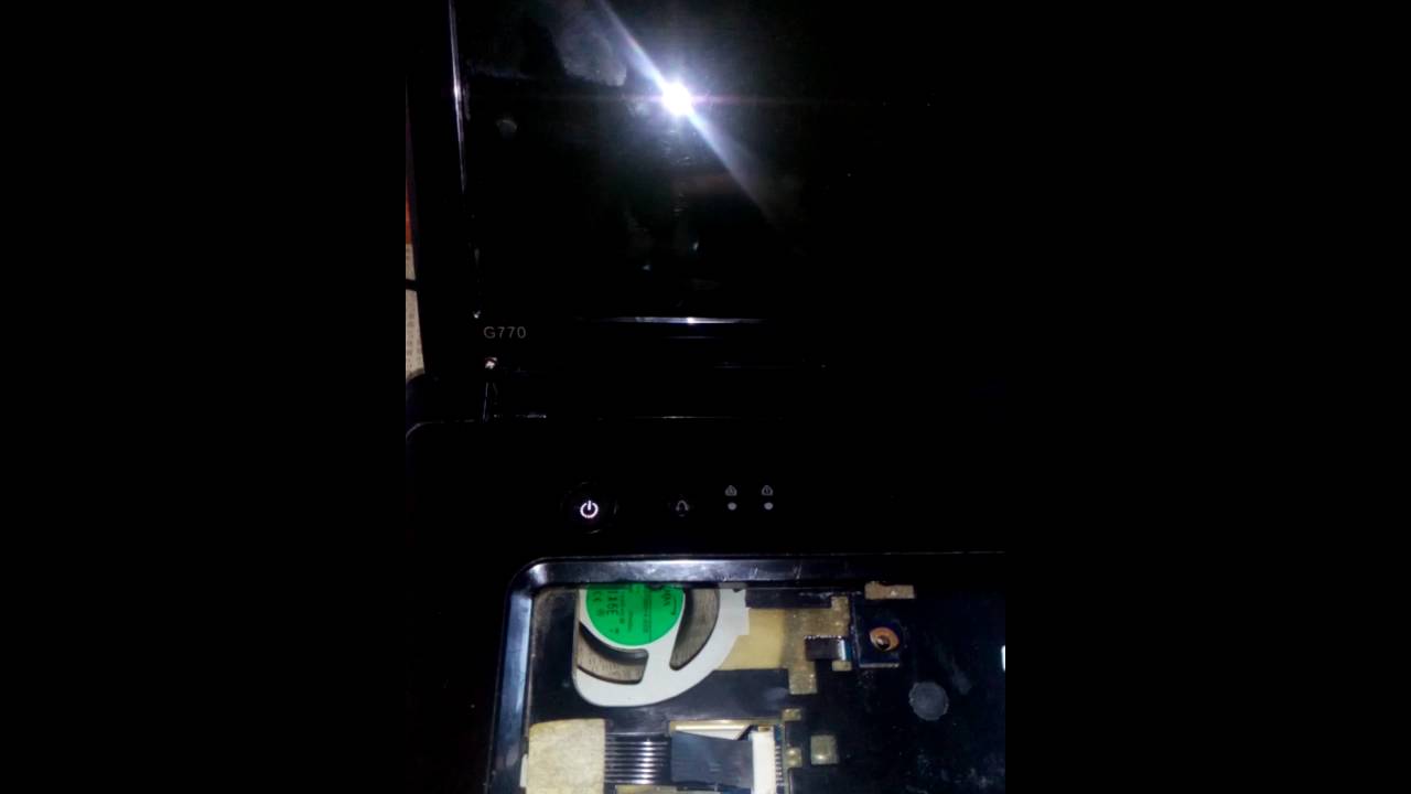 Lenovo G770 - Vypina sa