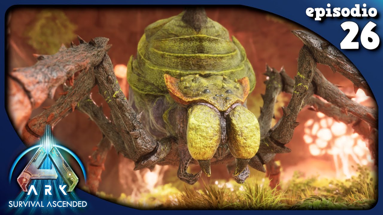 BATTAGLIA contro la GIGANTESCA REGINA RAGNO ! - Ark Survival Ascended | The Island | EP.26