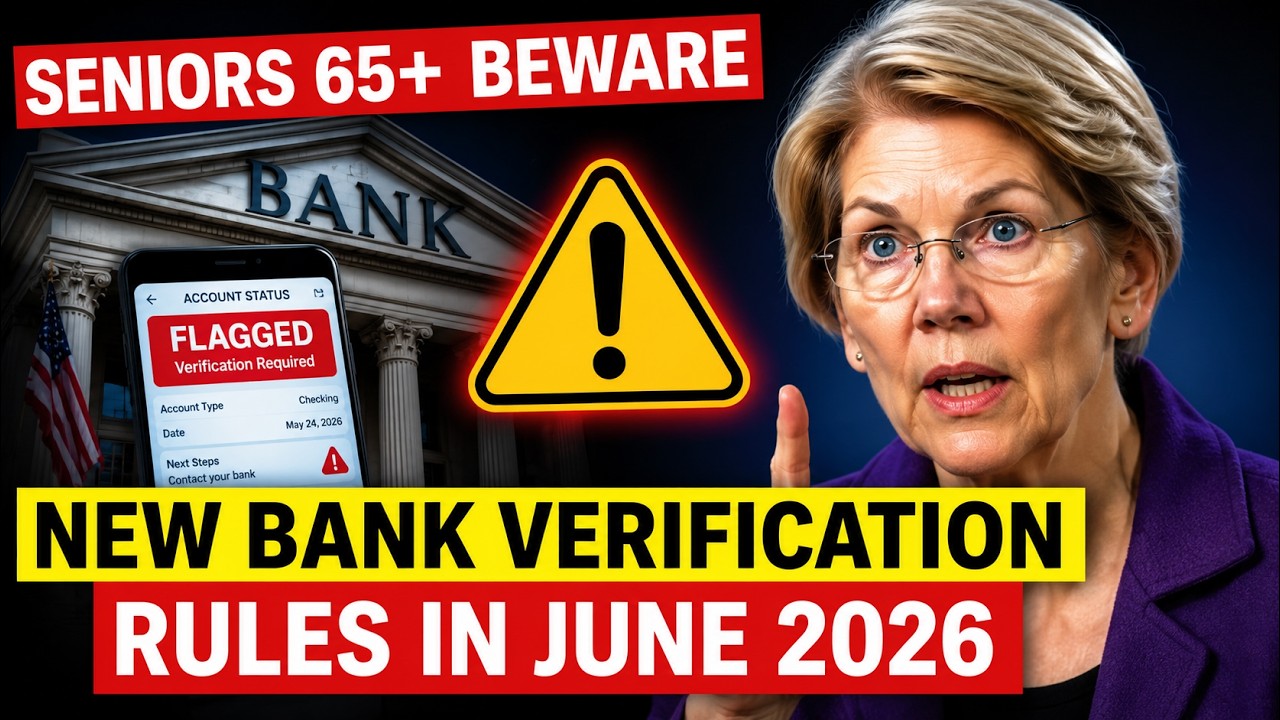 ⚠️ SENIORS 65+: NEW BANK VERIFICATION RULES IN JUNE 2026 &mdash;SOMEACCOUNTS MAY BE FLAGGED