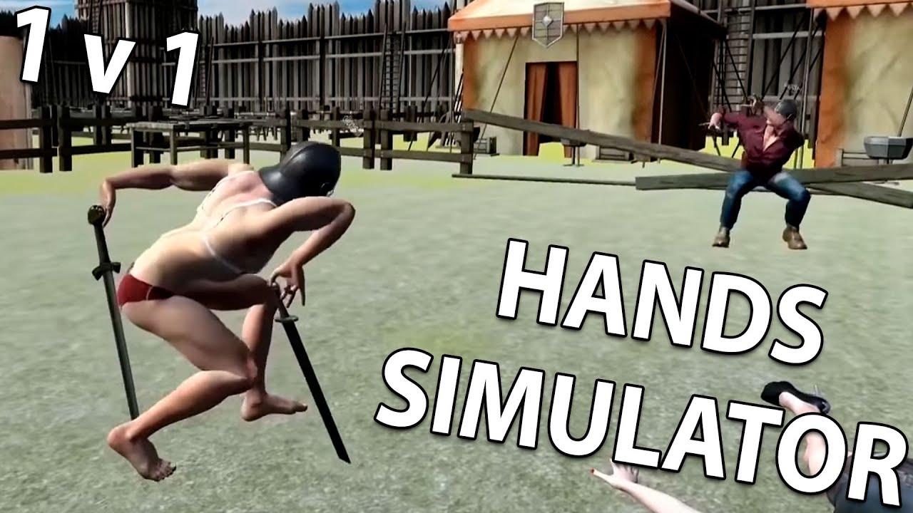TANKES, PELEAS MEDIEVALES Y HOMBRES FIBROSOS... Hands Simulator en Español - GOTH