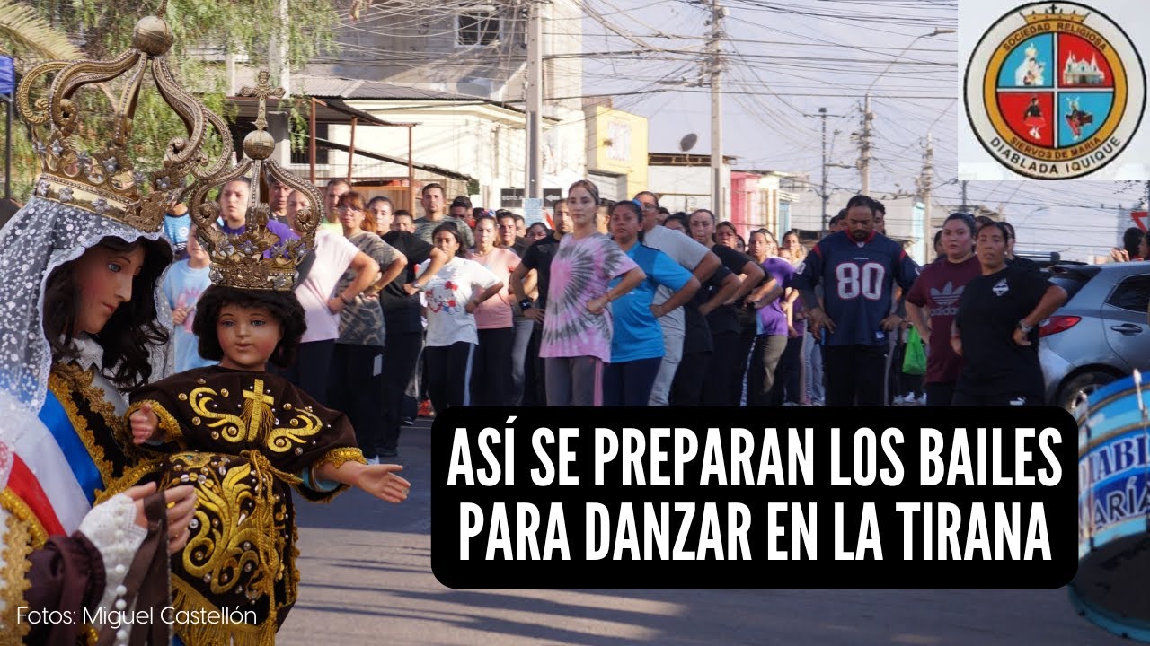 DIABLADA SIERVOS DE MARIA 2025 Ensayo bloque de víspera