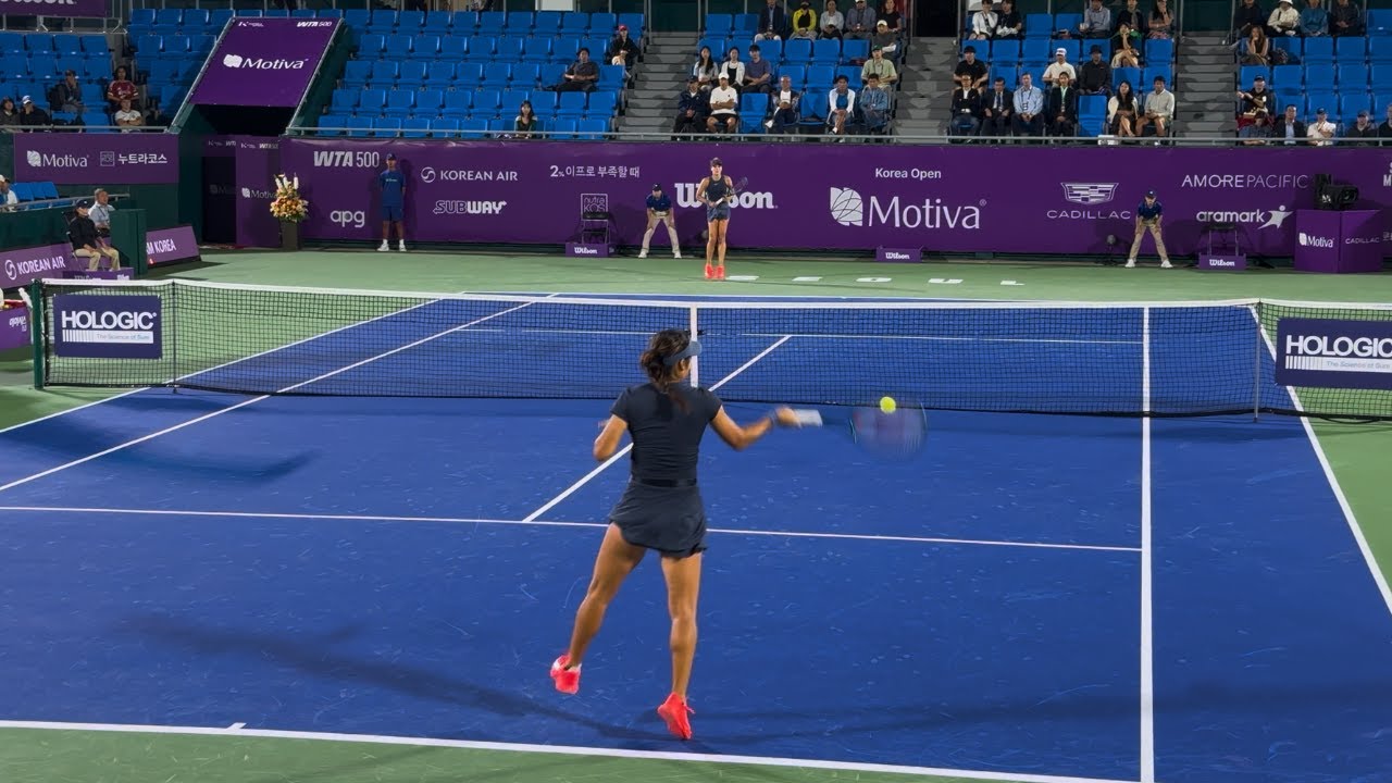 Emma Raducanu Gets EMOTIONAL vs Jaqueline Cristian - Korea Open 2025 HIGHLIGHTS