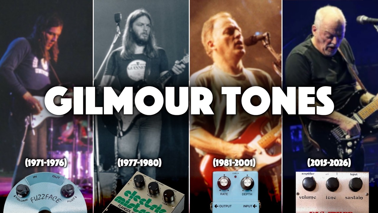 The Evolution of David Gilmour&rsquo;s Tone (IN YOUR BEDROOM!)