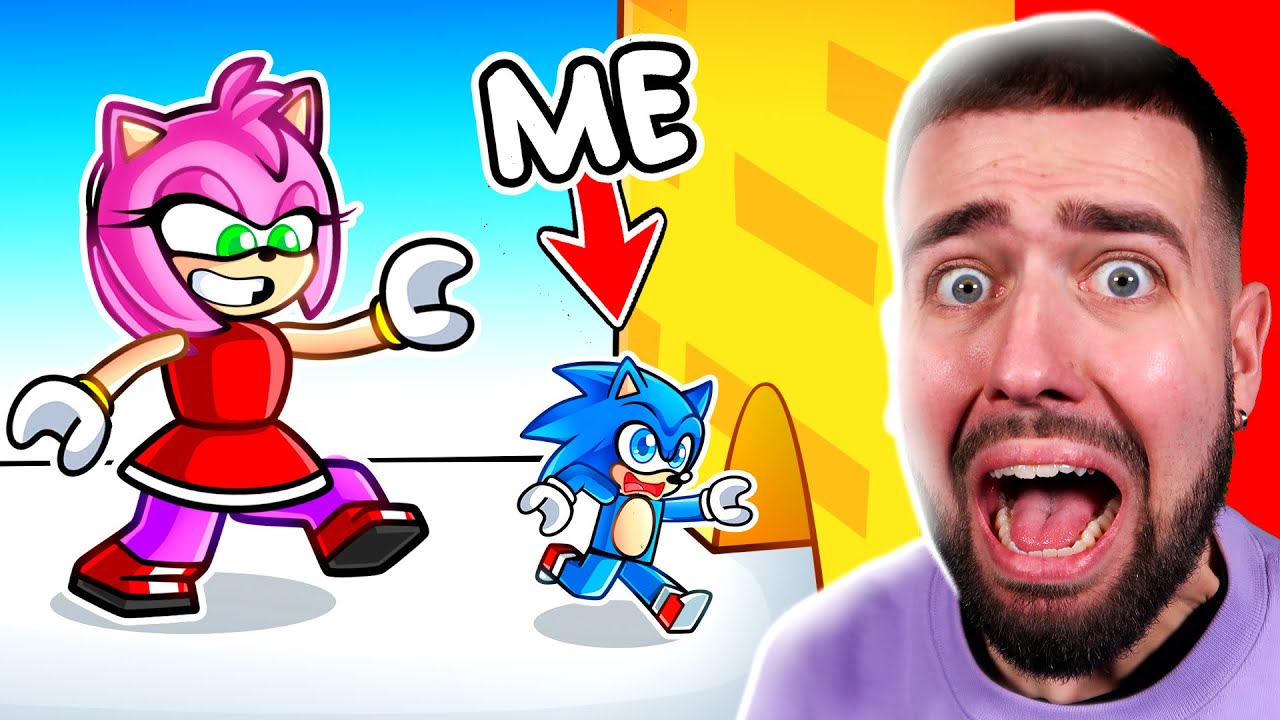 GRAND vs PETIT avec AMY sur ROBLOX !