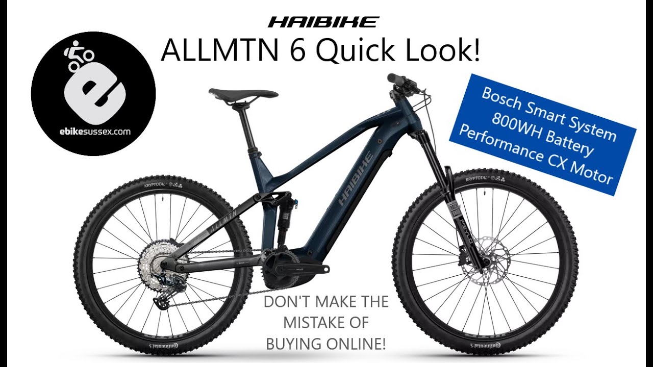 Haibike ALLMTN 6 Quick Look!
