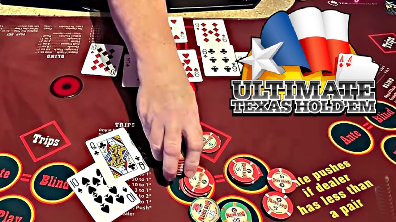 Zarabianie pieniędzy na hazardzie w Ultimate Texas Hold'em Poker 🤑
