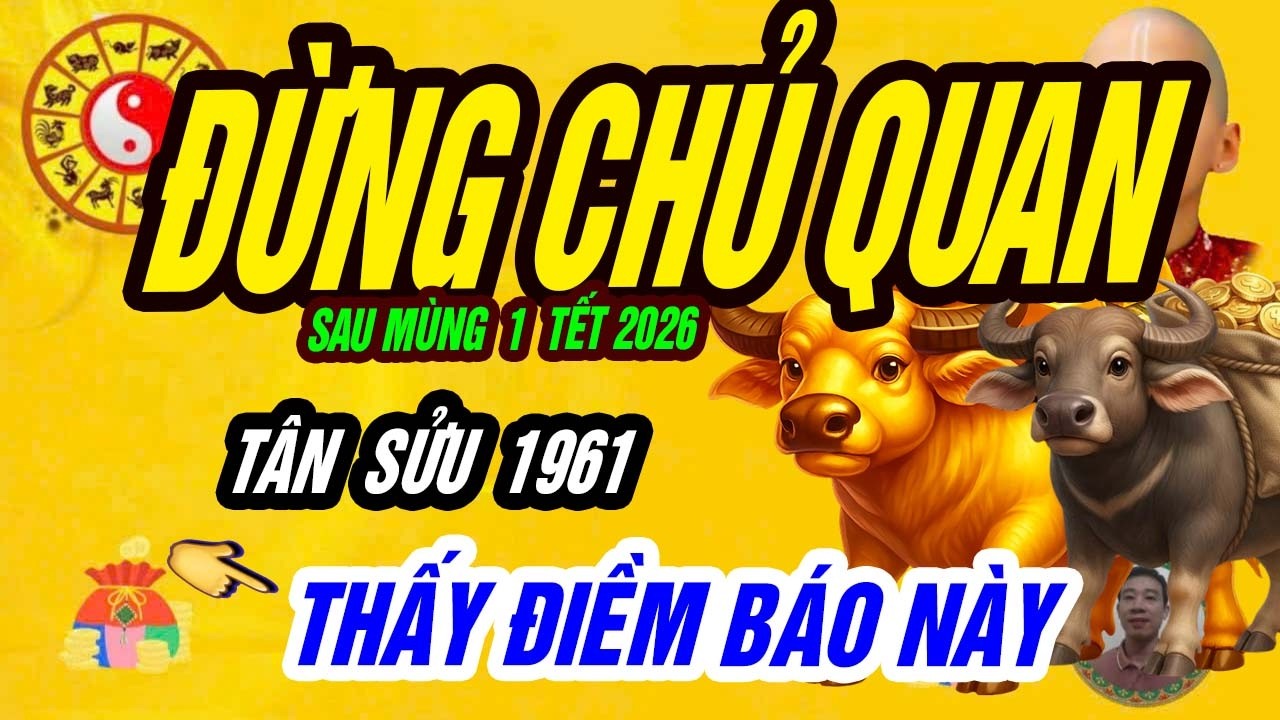 🐂 TÂN SỬU 1961: Đúng sau ngày mùng 1 Tết, TIỀN MỞ LỐI – Cuộc đời sang trang mới!