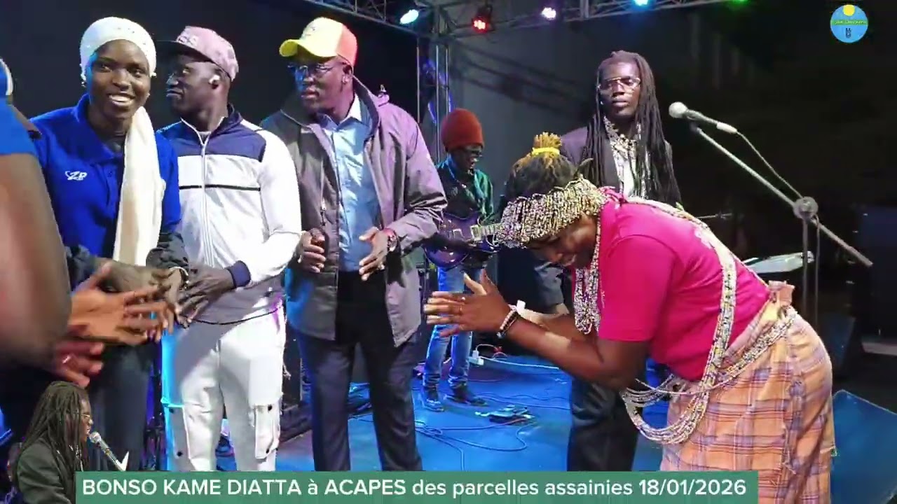 Bonso KAME DIATTA à ACAPES des parcelles assainies 17/01/2026#balanta #music #culture 