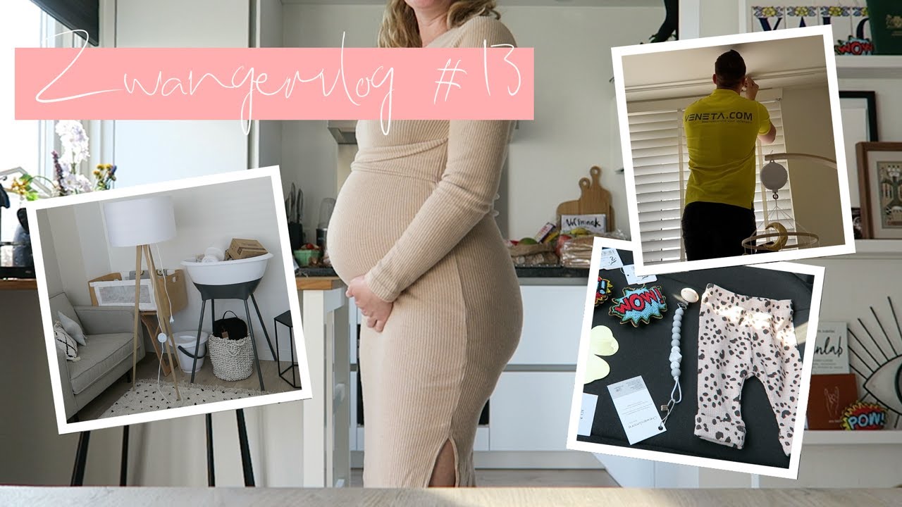 GORDIJNEN en DECORATIE in BABYKAMER 👶🏼 - Zwangervlog #13