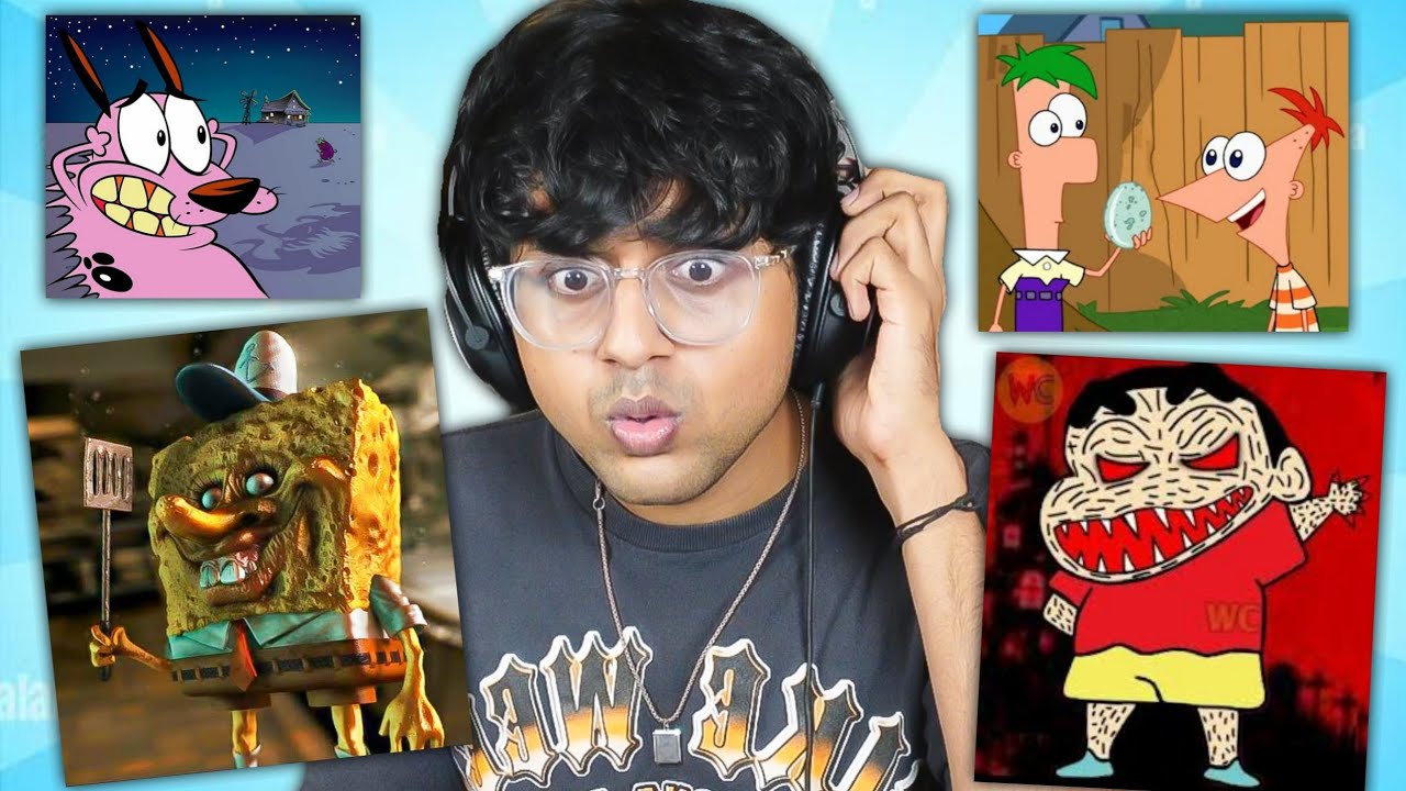 video about to dark secret of famous cartoons and animes  - Rachitroo