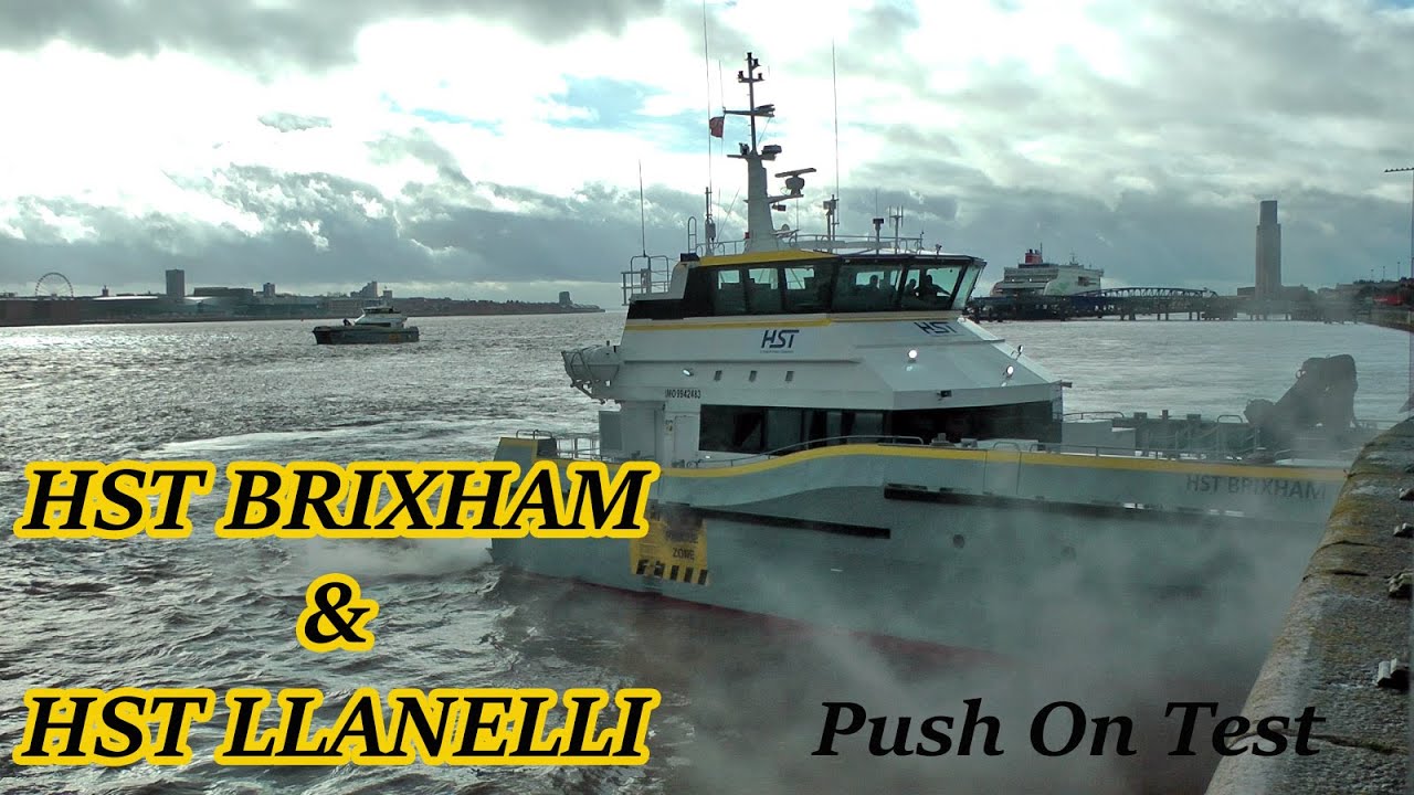 HST Brixham and HST Llanelli Push On Test