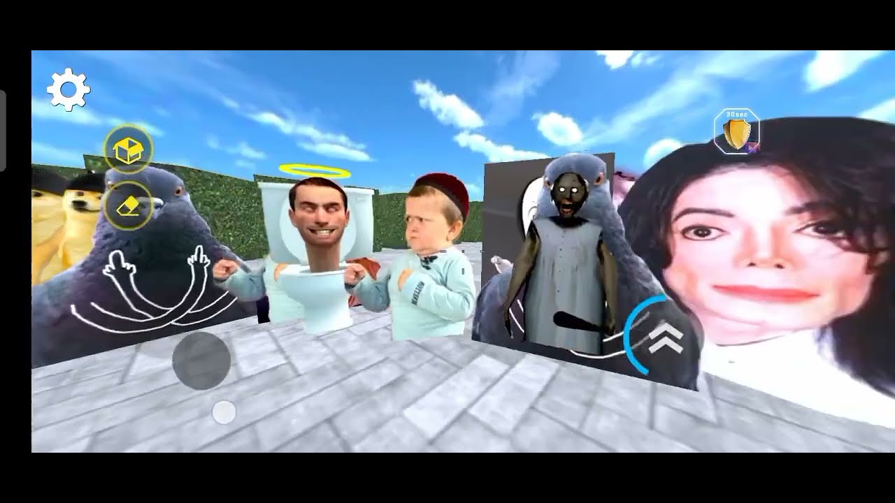 NEXTBOTS😱 IN MAZE🥵#nextbots#nextbot memes# skibiditoilet