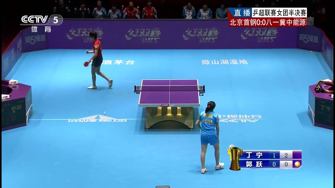 2014 China Super league (WT-SFinal) DING Ning - GUO Yue [HD] [Full Match/Chinese]