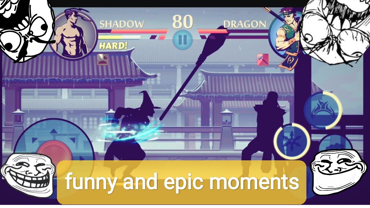 shadow fight 2 | Top epic and funny moments | part 1 | shadowplay