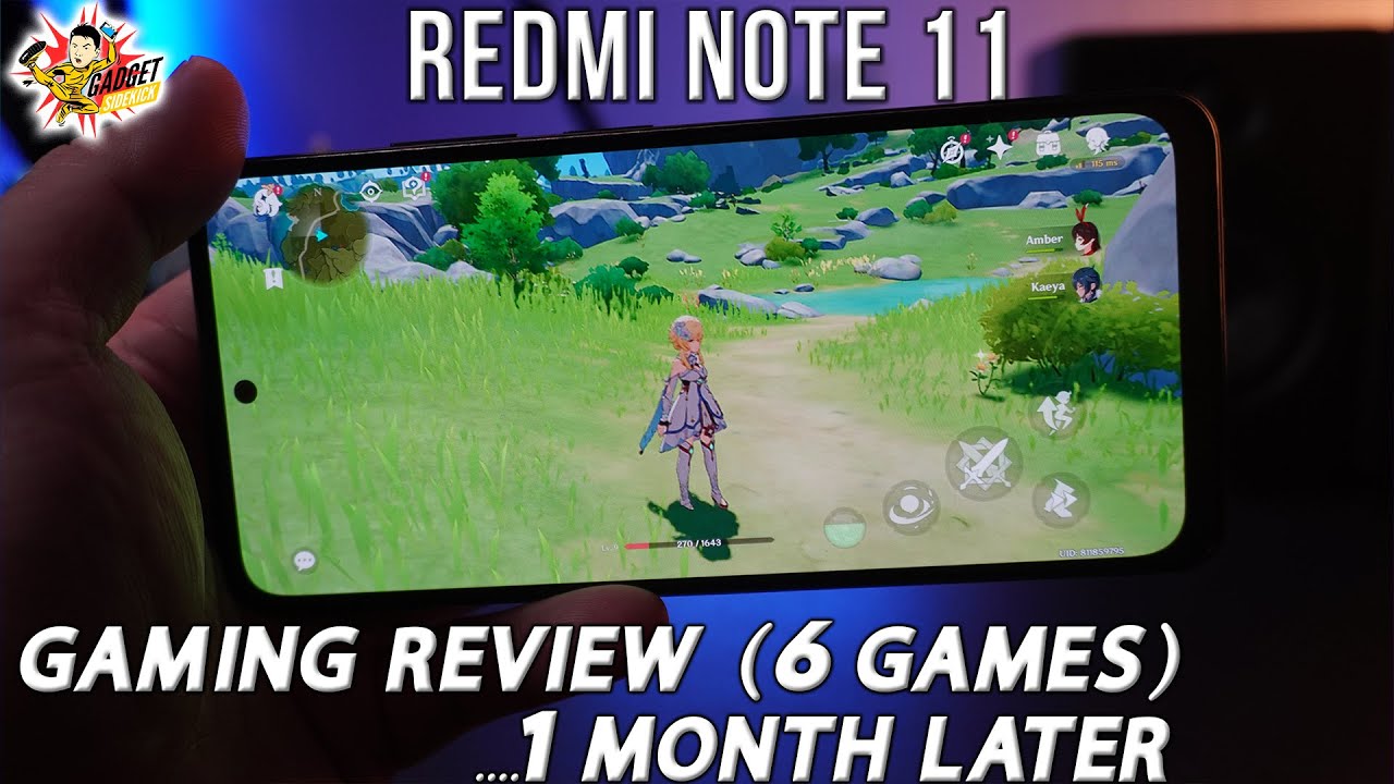 Gaming Review after 1 Month with Redmi Note 11! Anim na Games Nilaro Ko!
