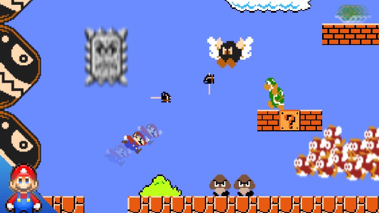 If Super Mario Bros had a hard mode