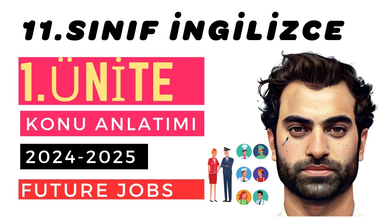 11.SINIF İNGİLİZCE 1.ÜNİTE KONU ANLATIMI 2024 | FUTURE JOBS