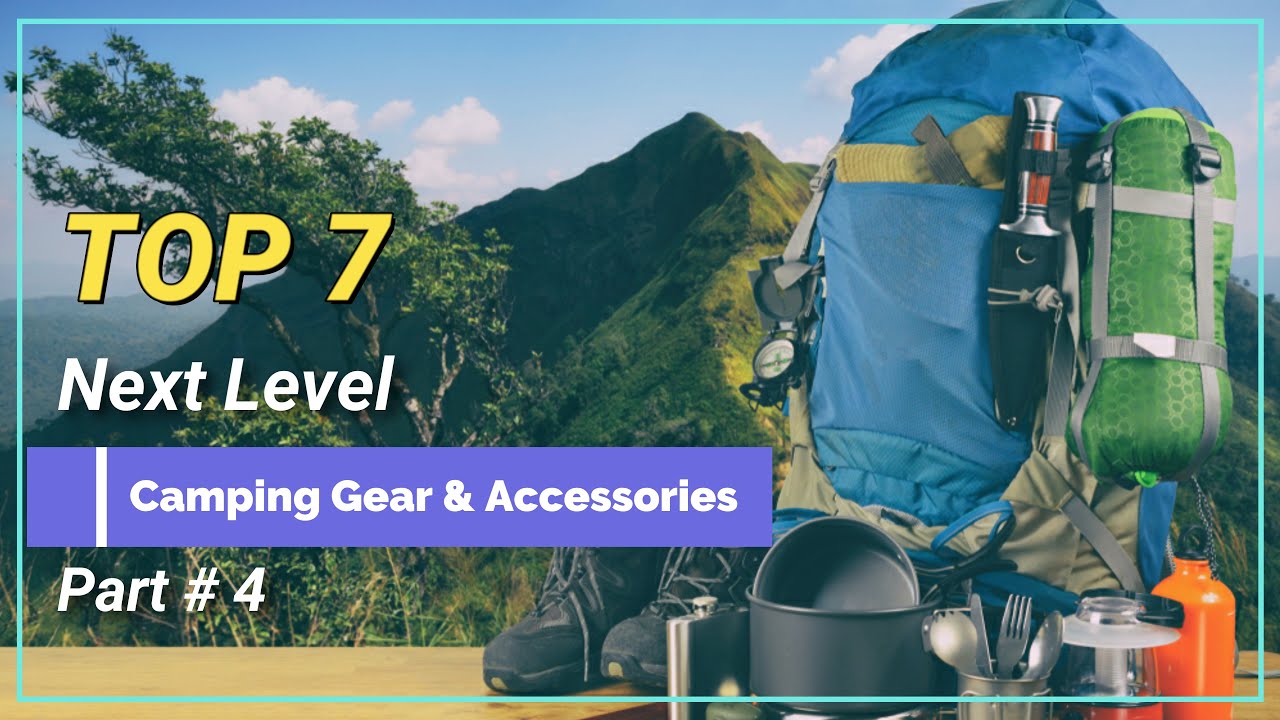 Top 7 Best hiking gadgets - Next Level Camping Gear & Gadgets Part #4