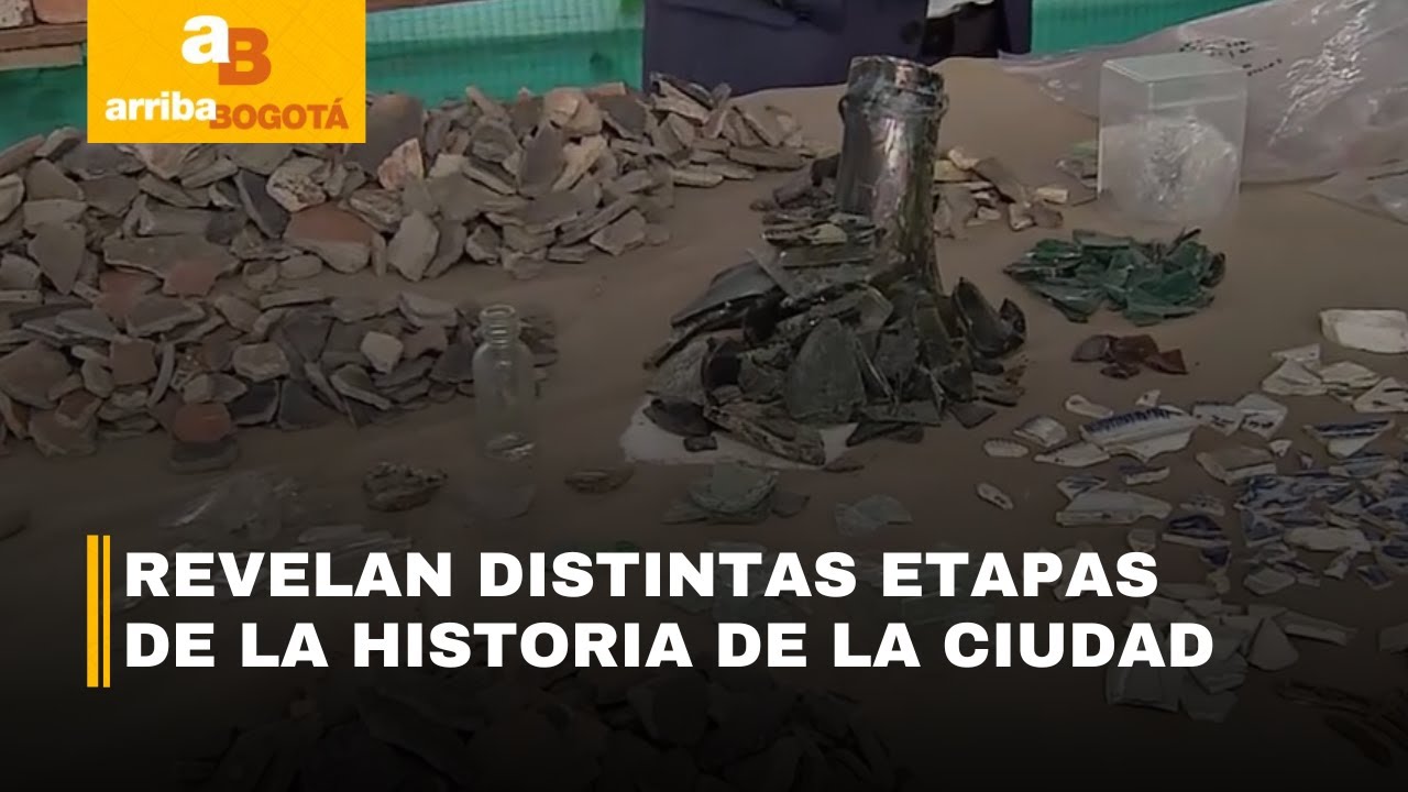 Hallan más de 50 mil piezas arqueológicas en el Bronx, centro de Bogotá | CityTv