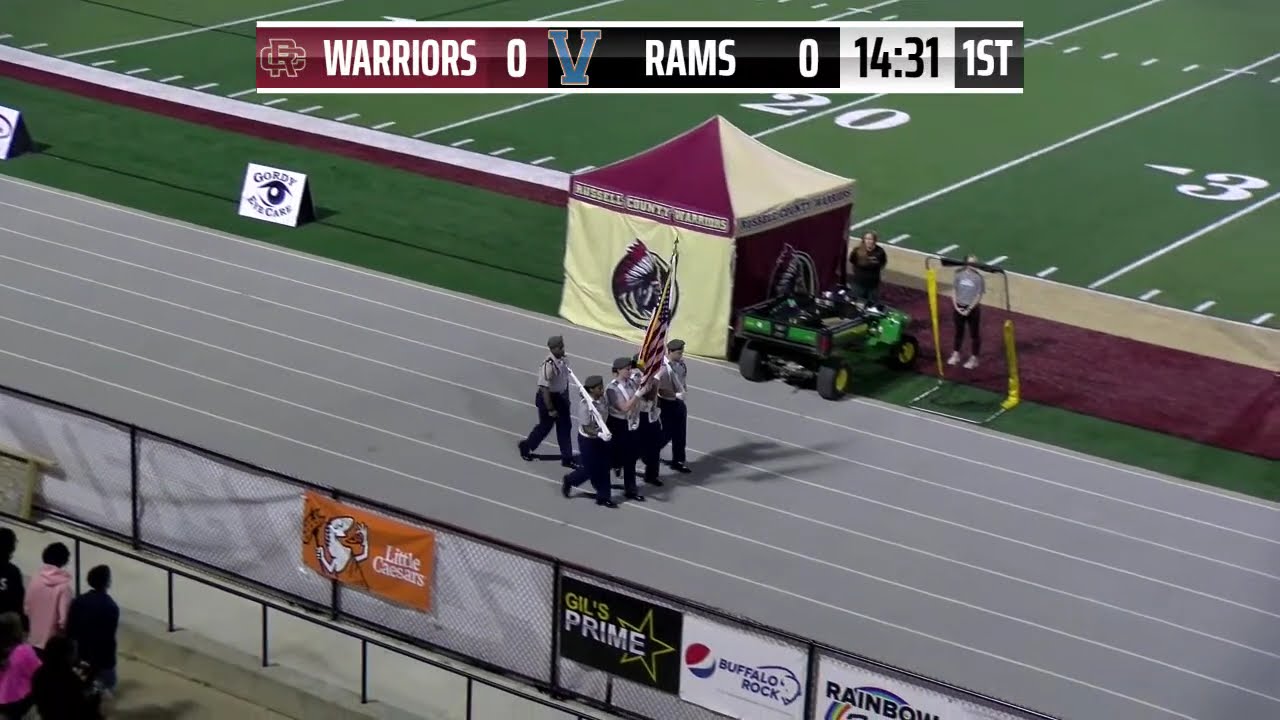 Russell County Warriors vs Valley Rams | High School Football