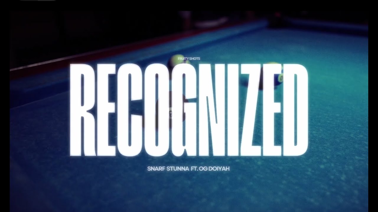 RECOGNIZED - Snarf Stunna ft. OG Doiyah (Official Music Video)