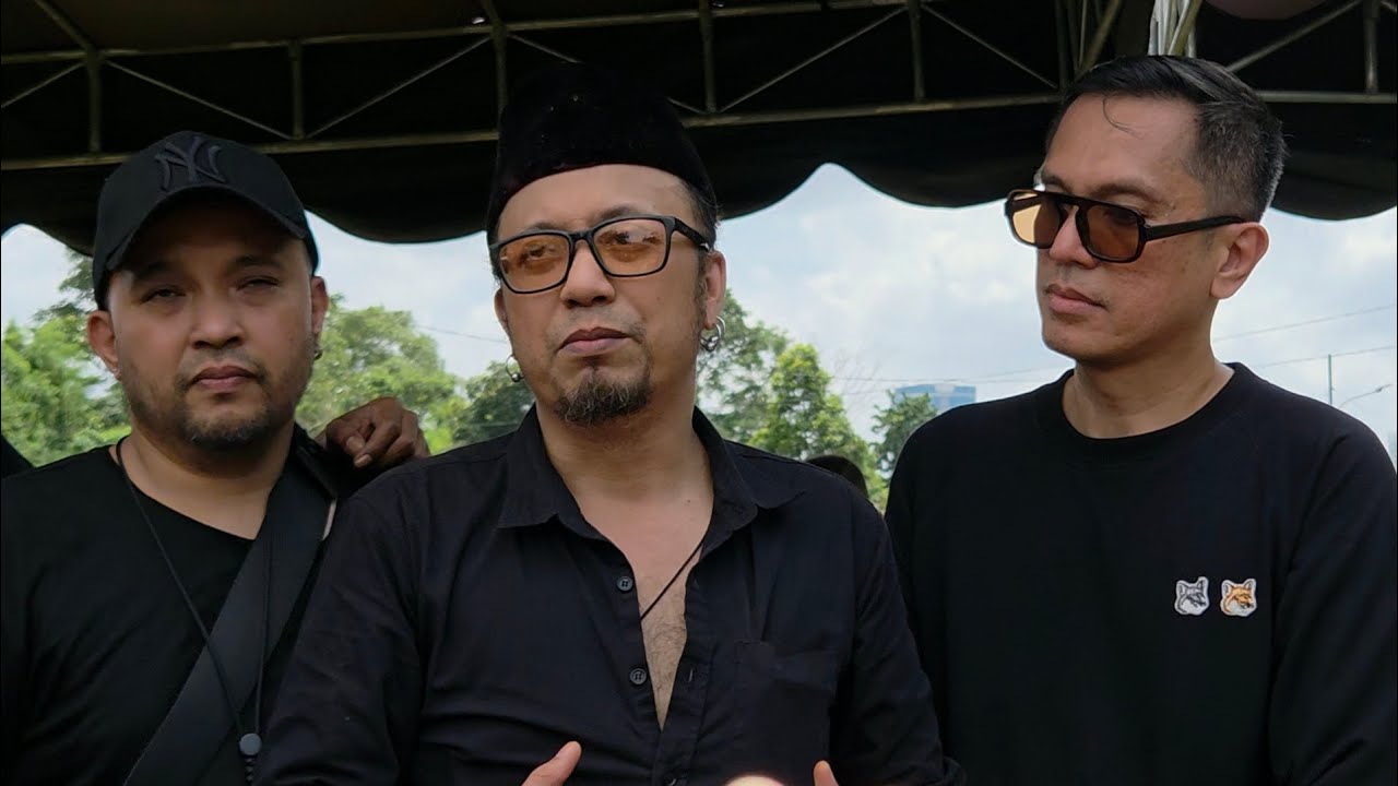 Personil Band Element Hadiri Prosesi Pemakaman, Kenang Sosok Lucky Widja
