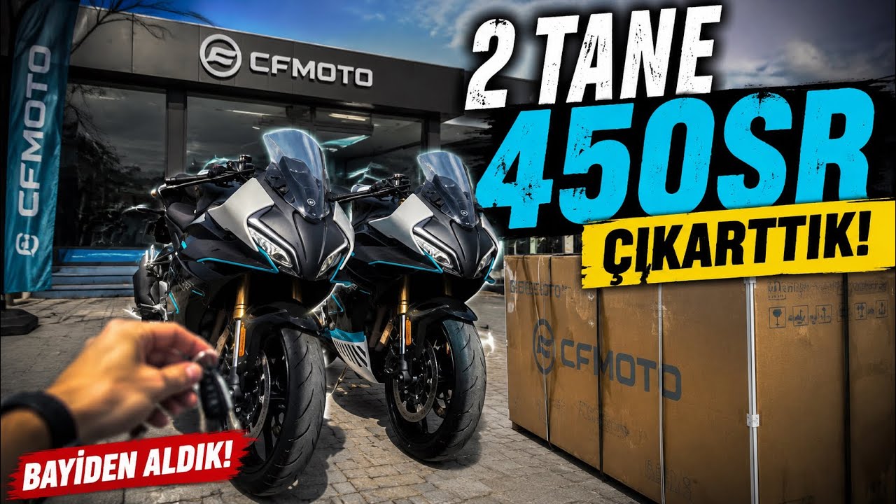 2x 450SR BAYİDEN ÇIKARTTIK😱 (250km Geri Dönüş) 