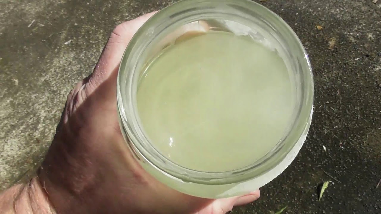 Diesel-fuel blend in the freezer