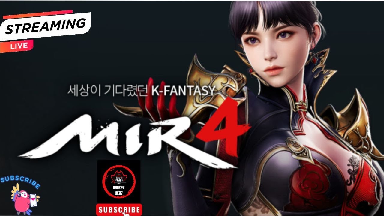 Lets Play MIR 4 together with our subscribers #MIR 4 #Gamerz07YT