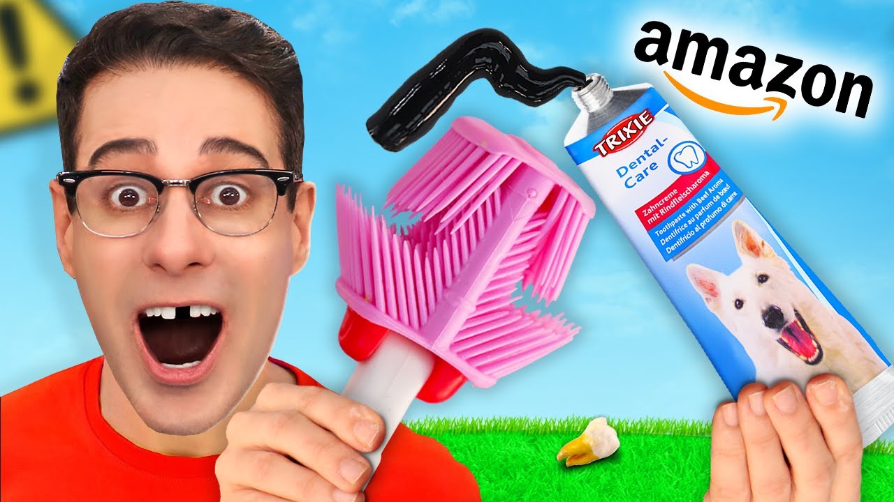 Compré los INVENTOS MÁS RAROS contra la CARIES ¿Funcionan?