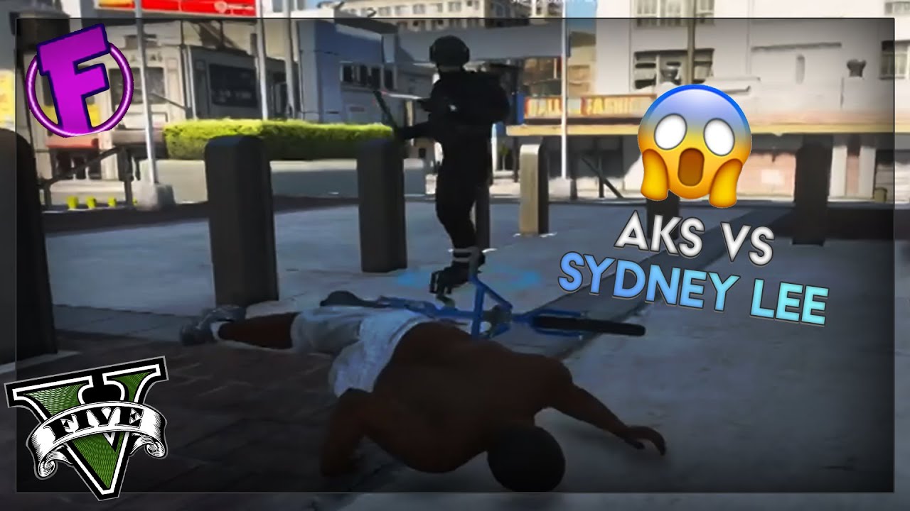 AKS VS SYDNEY LEE! l Dansk FiveM troll