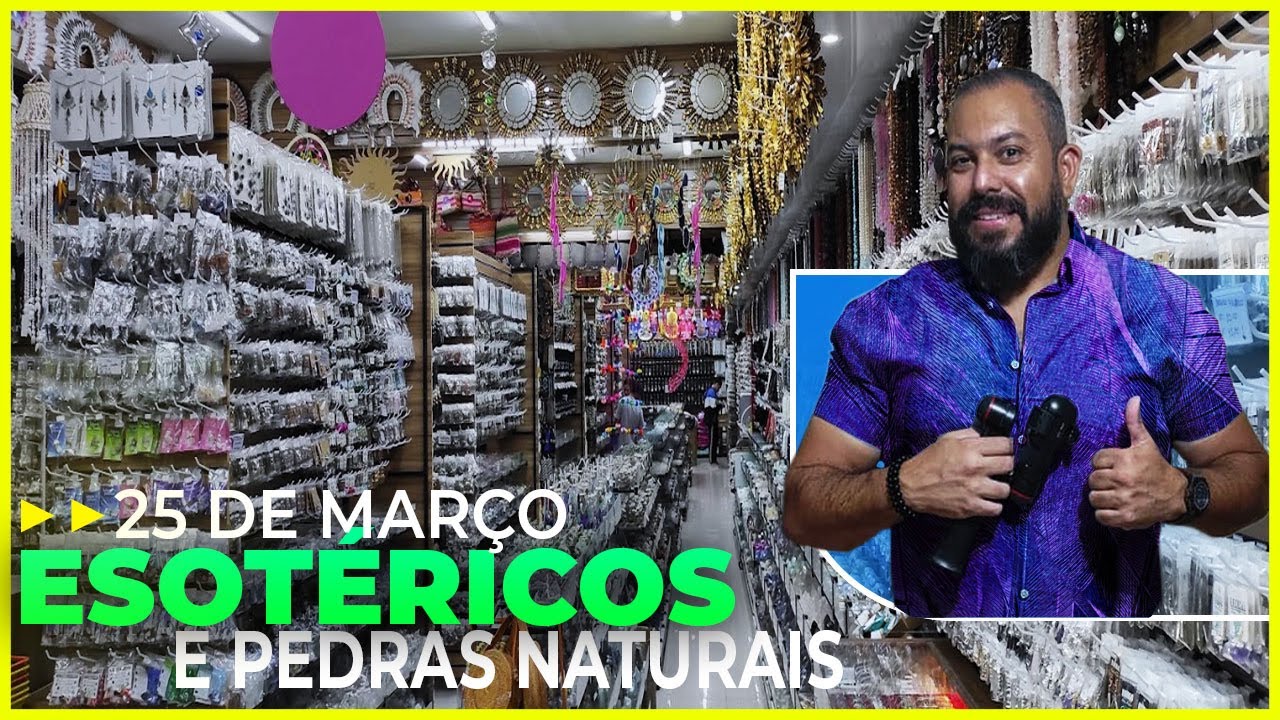 PEDRAS NATURAIS E ESOTÉRICOS 25 DE MARÇO - INKA ARTE BIJOUX #515