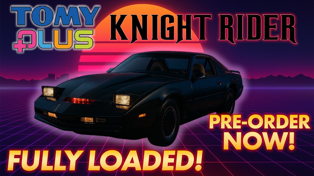 NEW Tomy Knight Rider KITT Pre-Order – Fully Loaded with Features!