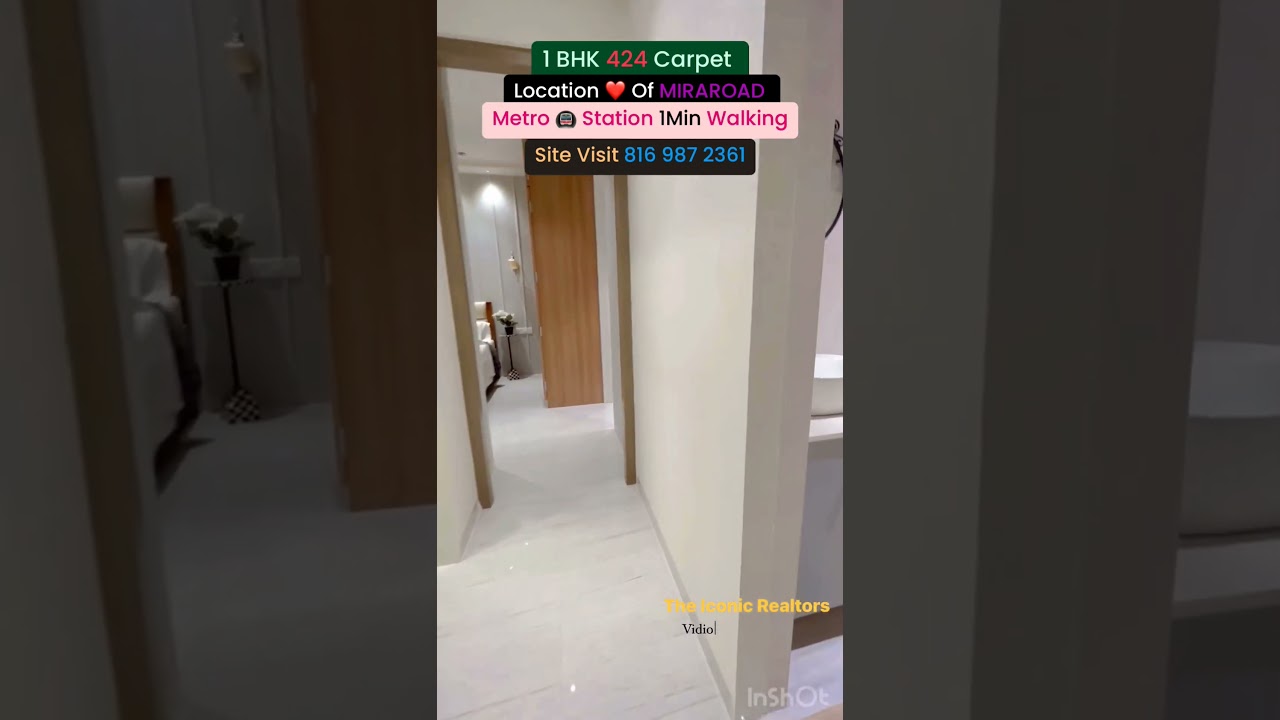 1 BHK Flat In Miraroad #miraroad Site Visit 8169872361 #property #dreamhome #home Bang On Highway