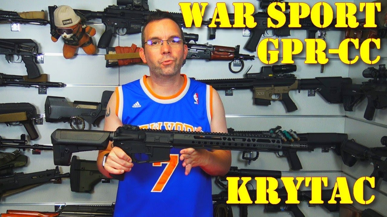 Airsoft - krytac War Sport GPR-CC [ENG sub]