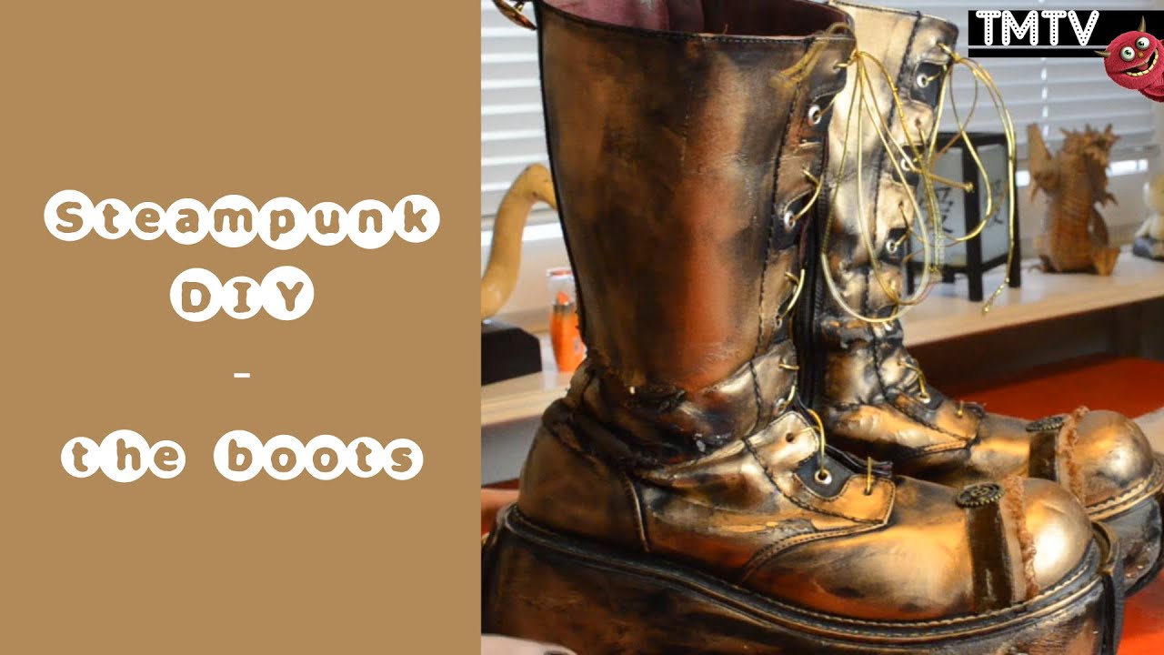 Steampunk DIY - the boots
