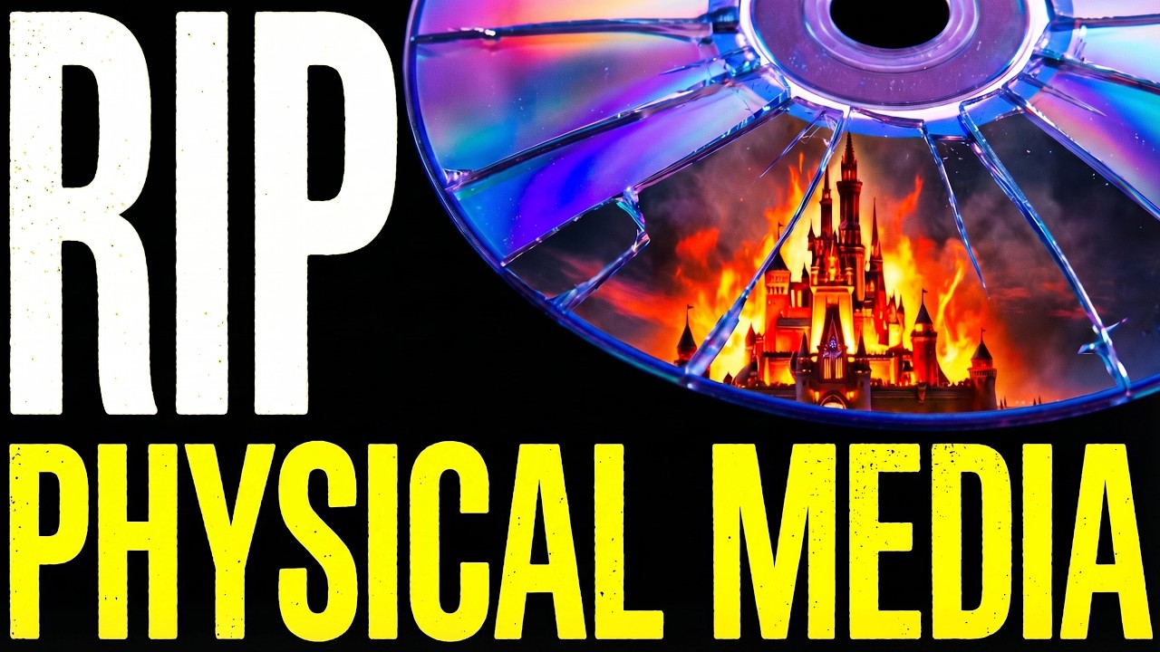 RIP Physical Media: Disney FIRES Entire DVD and Blu-ray Team?!