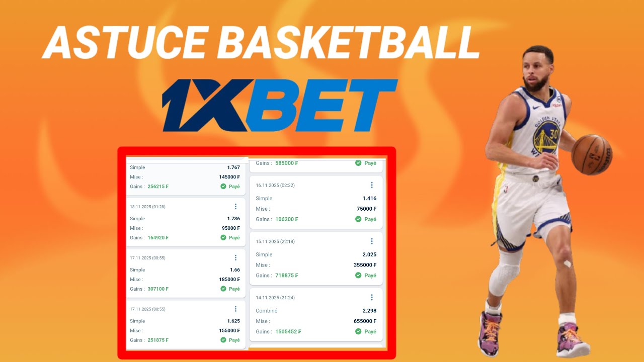 Paris Sportifs : Astuce 1xbet Basketball | Astuces 1xbet 