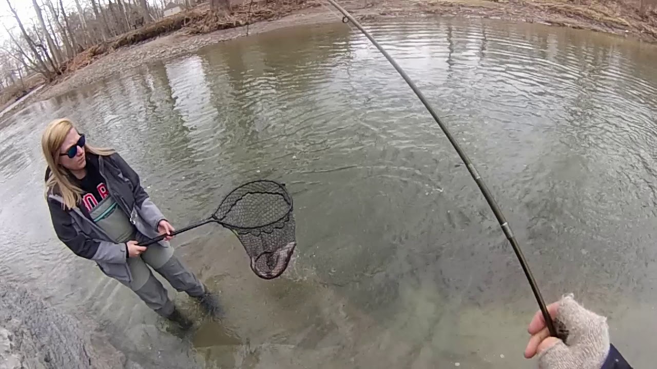 Erie Steelhead and Ice Fishing! (Erie, PA 2019)