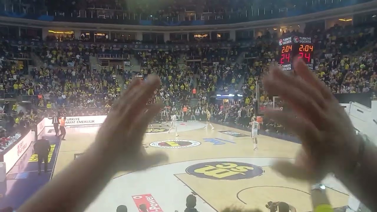 Fenerbahçe Beko - Anadolu Efes Türkiye Basketbol Süper Ligi 4.çeyrek